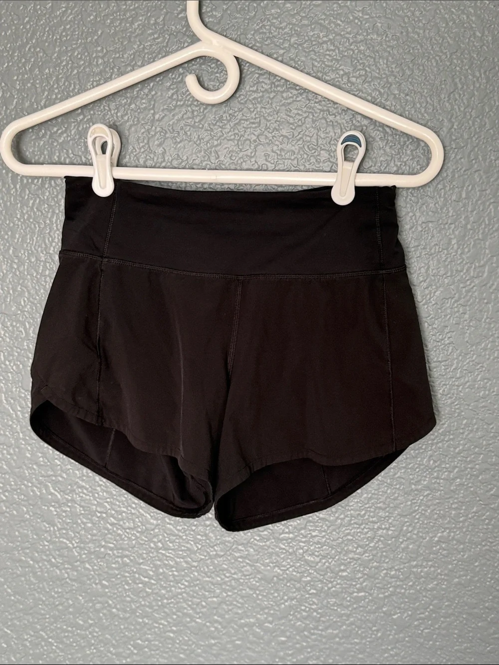 lululemon athletica Women’s High Rise Black Speed Up Athletic Short